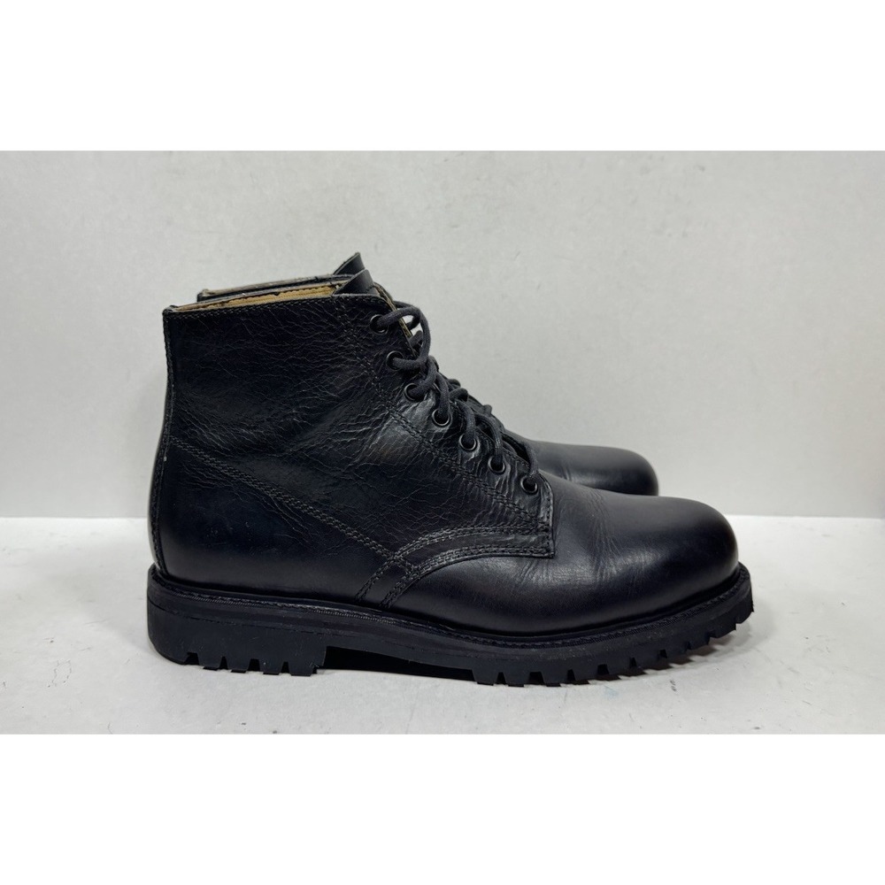 LL Bean Chukka Leather Casual Ankle Boots Black Men's Size 12 Medium 05468